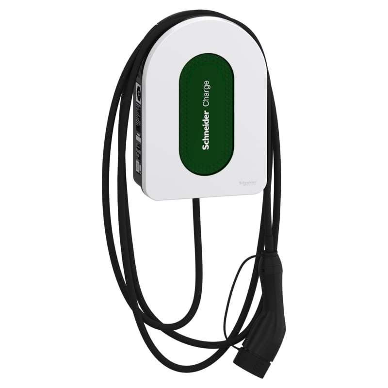 Schneider Charge smarte Wallbox 11kW T2 Kabel 5m, 6mA, Wi-Fi