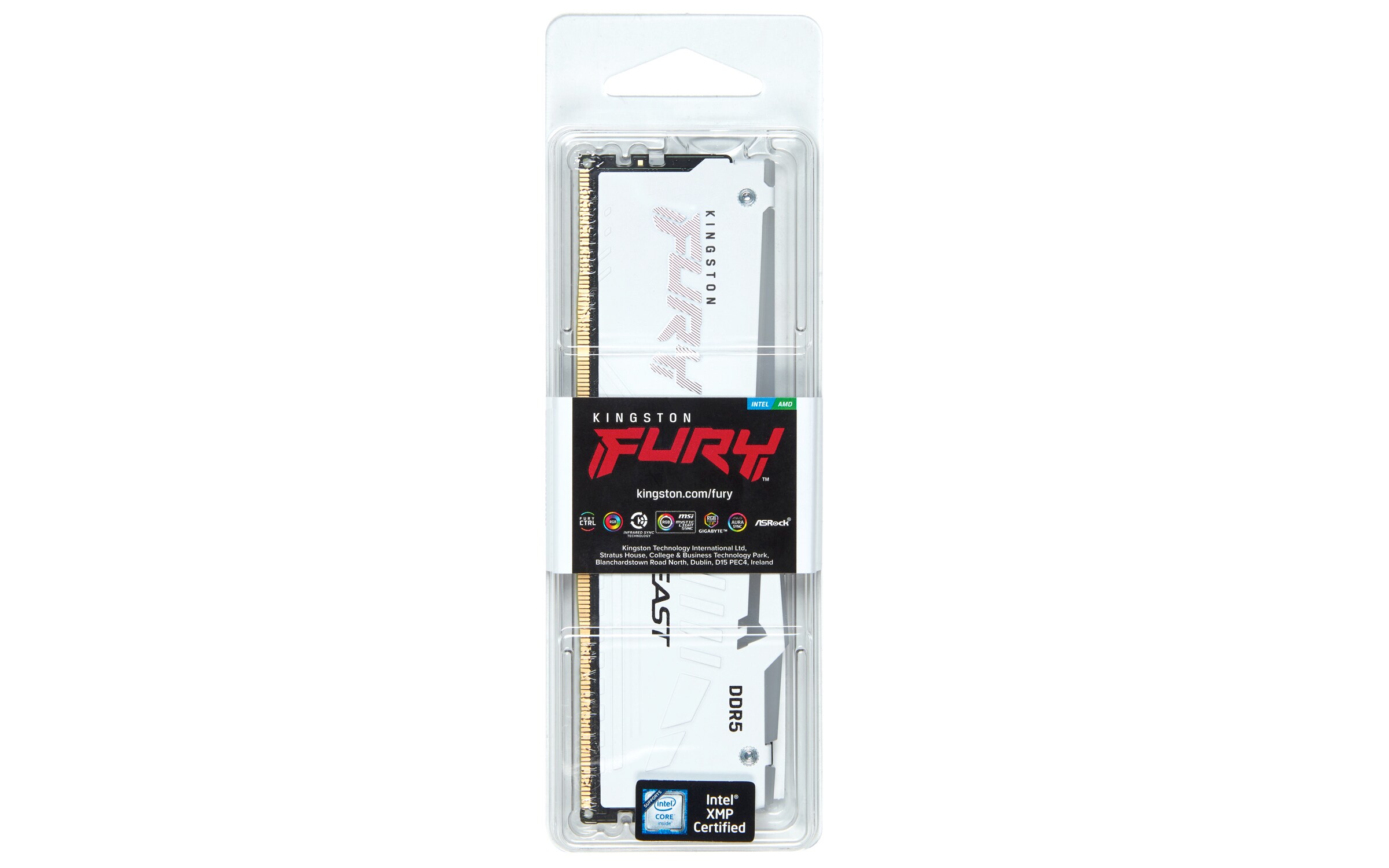 32GB (2x16GB) KINGSTON FURY Beast RGB DDR5-6000 CL30 RAM Gaming Arbeitsspeicher