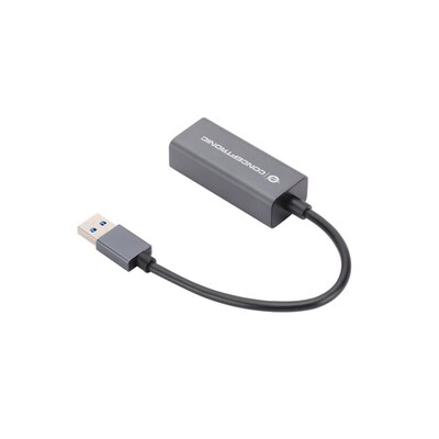 USB 8 günstig Kaufen-Conceptronic ABBY08G Gigabit USB 3.0 Netzwerkadapter, Wake-on-LAN. Conceptronic ABBY08G Gigabit USB 3.0 Netzwerkadapter, Wake-on-LAN <![CDATA[• USB-Adapter • Anschlüsse: USB Typ A / Typ D und Ethernet 2.5G • Bietet ein Gigabit Ethernet-Port • Far