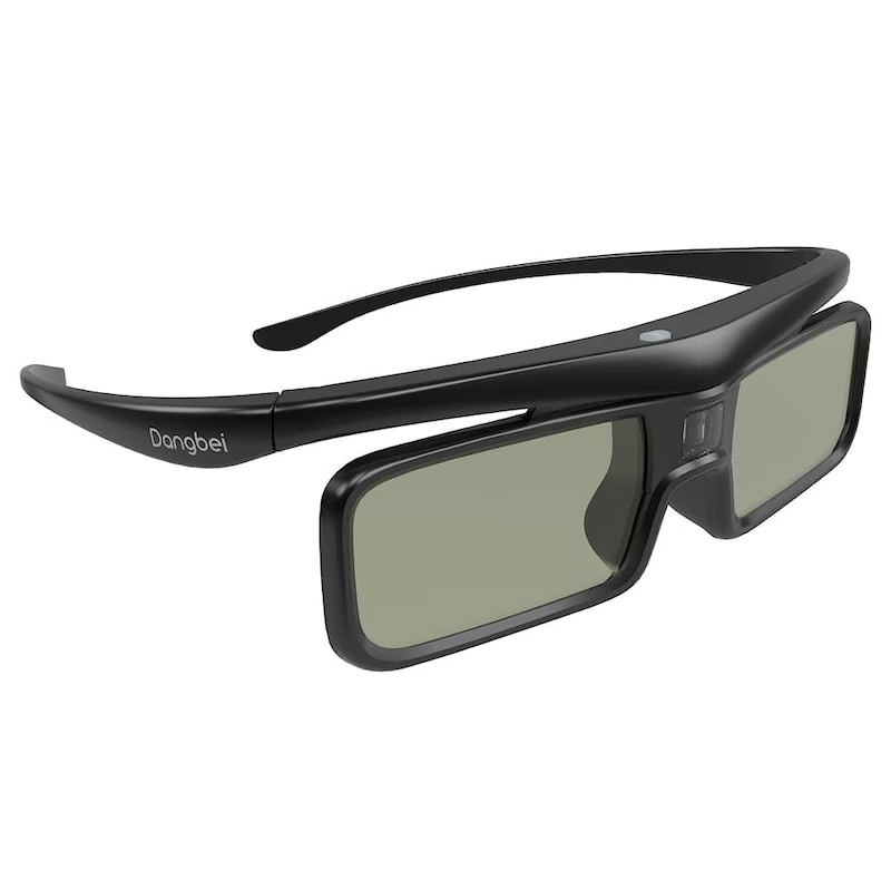 3D DLP günstig Kaufen-Dangbei wiederaufladbare 3D-Brille mit DLP-Link. Dangbei wiederaufladbare 3D-Brille mit DLP-Link <![CDATA[• 3D-Brille mit DLP-Link • Leicht und Tragbar • Lichtventil-LCD-Linsenreaktionszeit von unter 2,0 ms • 40% Lichtdurchlässigkeit • Gewicht: 0,26 kg]]>