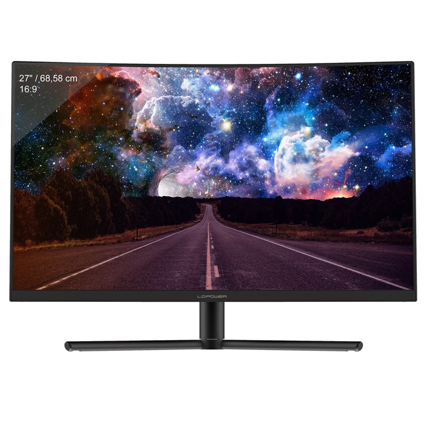 LC-Power M27-FHD-240-C 68,6cm (27&quot;) FHD Gaming Monitor Curved 16:9 HDMI/DP 240Hz