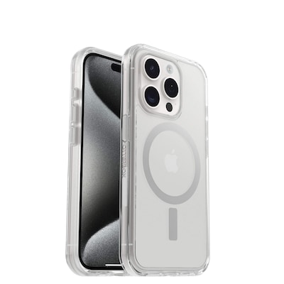 ONE SERIES günstig Kaufen-Otterbox Symmetry MagSafe Series Case | Apple iPhone 15 Pro | transparent. Otterbox Symmetry MagSafe Series Case | Apple iPhone 15 Pro | transparent <![CDATA[• Passend für Apple iPhone 15 Pro • lang anhaltende antimikrobielle Wirkung hält frei von B