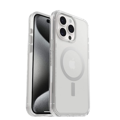 LTE 15 günstig Kaufen-Otterbox Symmetry MagSafe Series Case | Apple iPhone 15 Pro Max | transparent. Otterbox Symmetry MagSafe Series Case | Apple iPhone 15 Pro Max | transparent <![CDATA[• Passend für Apple iPhone 15 Pro Max • lang anhaltende antimikrobielle Wirkung häl