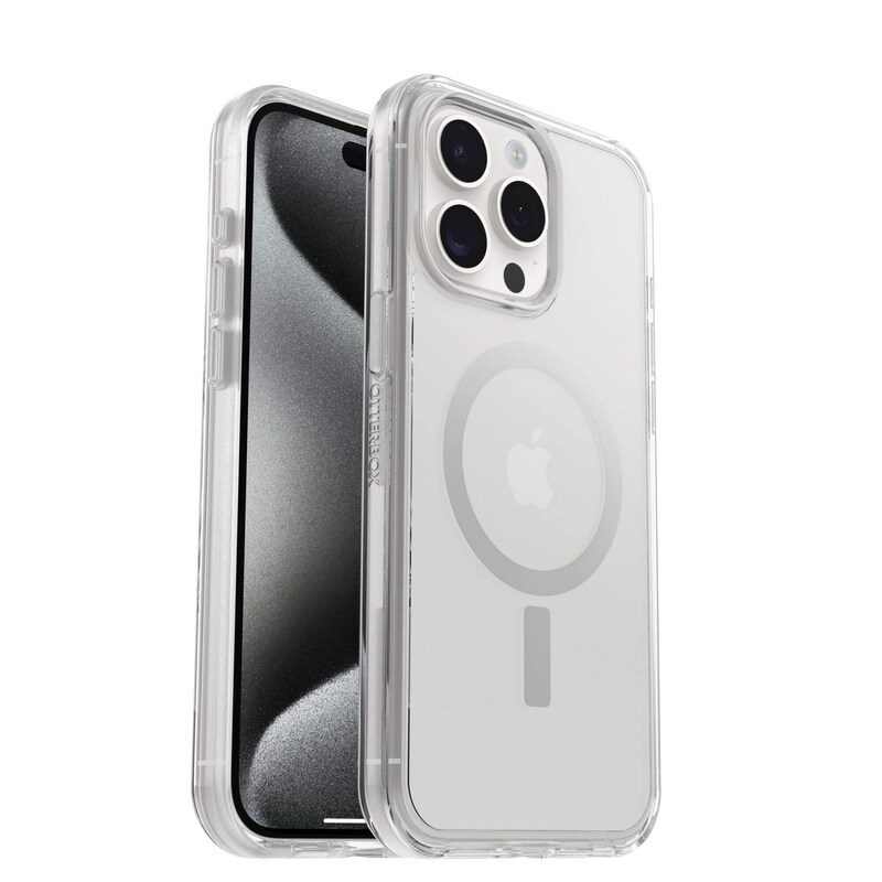 Otterbox Symmetry MagSafe Series Case | Apple iPhone 15 Pro Max | transparent