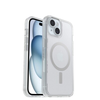 EL BI  günstig Kaufen-Otterbox Symmetry MagSafe Series Case | Apple iPhone 15/14/13 | transparent. Otterbox Symmetry MagSafe Series Case | Apple iPhone 15/14/13 | transparent <![CDATA[• Passend für Apple iPhone 15, iPhone 14, iPhone 13 • lang anhaltende antimikrobielle Wi