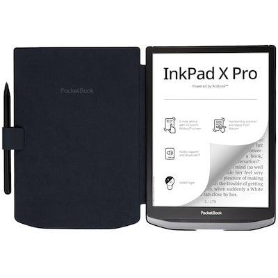 passend zu günstig Kaufen-PocketBook Shell Cover für InkPad X - dark blue 10,3". PocketBook Shell Cover für InkPad X - dark blue 10,3" <![CDATA[• Passend für PocketBook InkPad X • Farbe: dunkelblau • Schlankes elegantes Design • zuverlässigen Schutz vor