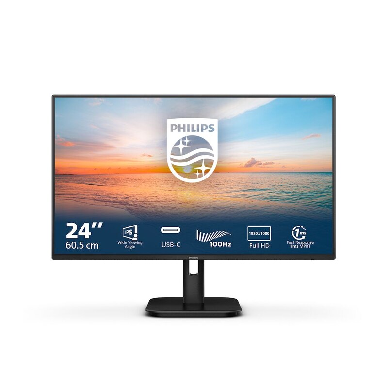 MiniDP/HDMI günstig Kaufen-Philips 24E1N1300A 60,5cm (23,8") FHD IPS Monitor 16:9 HDMI/USB-C PD65W 100Hz. Philips 24E1N1300A 60,5cm (23,8") FHD IPS Monitor 16:9 HDMI/USB-C PD65W 100Hz <![CDATA[• Energieeffizienzklasse: E • Größe: 60,5 cm (23,8 Zoll) 16:9, Auflösung: 1.920x1