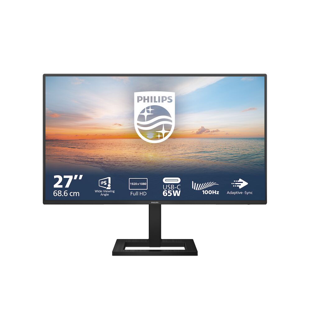 Philips 27E1N1300AE 68,6cm (27") FHD IPS Monitor 16:9 HDMI/USB-C PD65W ...