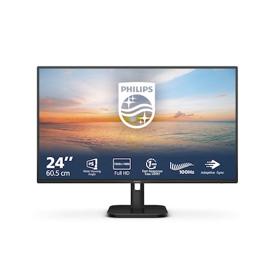 HDMI Auf günstig Kaufen-Philips 24E1N1100A 60,5cm (23,8") FHD IPS Office Monitor 16:9 VGA/HDMI 100Hz 4ms. Philips 24E1N1100A 60,5cm (23,8") FHD IPS Office Monitor 16:9 VGA/HDMI 100Hz 4ms <![CDATA[• Energieeffizienzklasse: D • Größe: 60,5 cm (23,8 Zoll) 16:9, Auflö