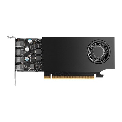 CD R günstig Kaufen-PNY NVIDIA RTX A1000 8GB GDDR6 Workstation Grafikkarte 4x mDP. PNY NVIDIA RTX A1000 8GB GDDR6 Workstation Grafikkarte 4x mDP <![CDATA[• NVIDIA RTX A1000 (Ampere), PCIe 4.0 x8 • 8GB GDDR6 (128bit Speicherinterface) 192 GB/s • 2304 Cudacores, 18 RT Co