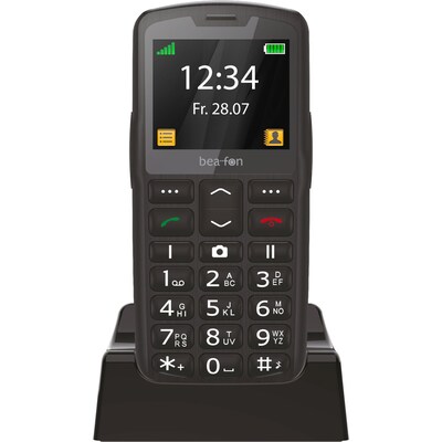 GO!Bluetooth günstig Kaufen-Bea-fon SL260 Mobiltelefon schwarz. Bea-fon SL260 Mobiltelefon schwarz <![CDATA[• GSM-Quadband (850/900/1800/1900 MHz) • 2,2 Zoll (5,6 cm) Display 220x176 Pixel • LCD-TFT-Display, Bluetooth • Wecker, Radio, Taschenlampe]]>. 