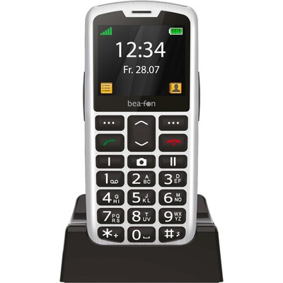 190 g günstig Kaufen-Bea-fon SL260 LTE Mobiltelefon silber. Bea-fon SL260 LTE Mobiltelefon silber <![CDATA[• GSM-Quadband (850/900/1800/1900 MHz), 4G - LTE Advanced • 2,2 Zoll (5,6 cm) Display 220x176 Pixel • LCD-TFT-Display, Bluetooth • Wecker, Radio, Taschenlampe]]>