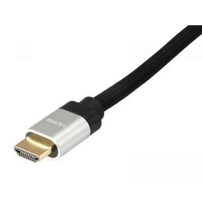 Schwarz 8 günstig Kaufen-EQUIP 119381 HDMI 2.1 Ultra High Speed-Kabel, 2.0m, 8K/60Hz. EQUIP 119381 HDMI 2.1 Ultra High Speed-Kabel, 2.0m, 8K/60Hz <![CDATA[• HDMI 2.1 Ultra High Speed Kabel • Bandbreite bis 46GBps • 8K/60Hz-kompatibel • passend für: • Farbe: Schwarz/Sil