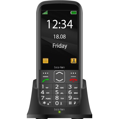 80 Bluetooth günstig Kaufen-Bea-fon SL270 Mobiltelefon schwarz. Bea-fon SL270 Mobiltelefon schwarz <![CDATA[• GSM-Quadband (850/900/1800/1900 MHz) • 3,5 Zoll (8,9 cm) Display 480x320 Pixel • LCD-TFT-Display, Bluetooth • Wecker, Radio, Taschenlampe • Displaygröße in cm: 8