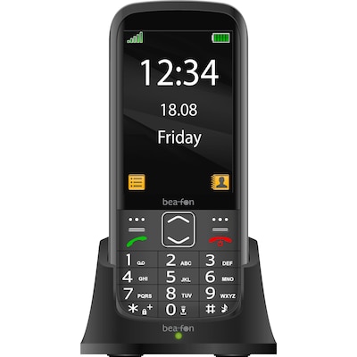 18 Zoll  günstig Kaufen-Bea-fon SL270 Mobiltelefon schwarz. Bea-fon SL270 Mobiltelefon schwarz <![CDATA[• GSM-Quadband (850/900/1800/1900 MHz) • 3,5 Zoll (8,9 cm) Display 480x320 Pixel • LCD-TFT-Display, Bluetooth • Wecker, Radio, Taschenlampe]]>. 