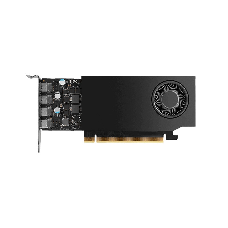 PNY NVIDIA RTX A400 4GB GDDR6 Workstation Grafikkarte 4x mDP