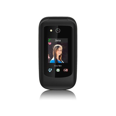 Bluetooth/WIFI günstig Kaufen-Bea-fon SL720 Mobiltelefon schwarz. Bea-fon SL720 Mobiltelefon schwarz <![CDATA[• GSM-Quadband (850/900/1800/1900 MHz) • 2,8 Zoll (7,1 cm) Display 320x240 Pixel • 2-Displays, Bluetooth • Freisprechfunktion, Radio, Taschenlampe]]>. 