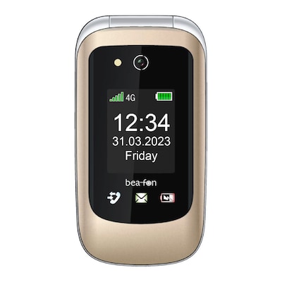 Taschenlampe,WINWINTOM günstig Kaufen-Bea-fon SL720i Mobiltelefon 4G champagner. Bea-fon SL720i Mobiltelefon 4G champagner <![CDATA[• GSM-Quadband (850/900/1800/1900 MHz) • 2,8 Zoll (7,1 cm) Display 320x240 Pixel • 2-Displays, Bluetooth • Hörgerätekompatibel, Radio, Taschenlampe]]>.