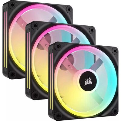 X2 Air günstig Kaufen-Corsair iCUE LINK QX120 RGB Starter Kit, schwarz, LED-Steuerung, 120mm, 3er-Pack. Corsair iCUE LINK QX120 RGB Starter Kit, schwarz, LED-Steuerung, 120mm, 3er-Pack <![CDATA[• 3x 120x120x25mm Lüfter Starter Kit mit iCUE Hub • Fan Airflow 16.44 – 63.1