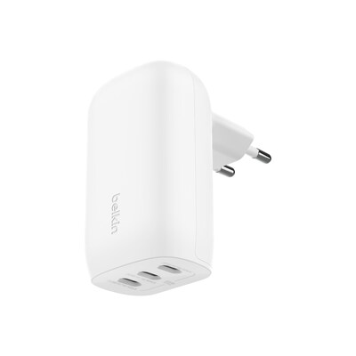 Belkin BoostCharge USB-C®-Ladegerät, 3 Anschlüssen und PPS (67 W)