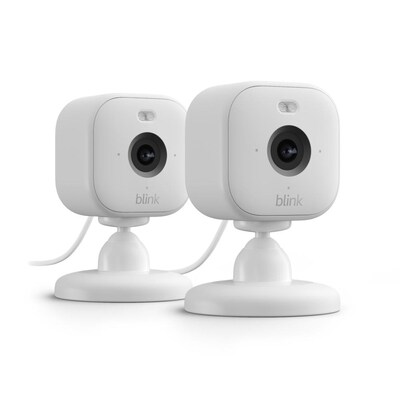 Video Kamera günstig Kaufen-Blink Mini 2 - 2x smarte Plug-in-Sicherheitskameras mit HD-Nachtsicht, weiß. Blink Mini 2 - 2x smarte Plug-in-Sicherheitskameras mit HD-Nachtsicht, weiß <![CDATA[• HD-Video bei Tag und Nacht • Gegensprechfunktion • Bewegungserfassung, LED-