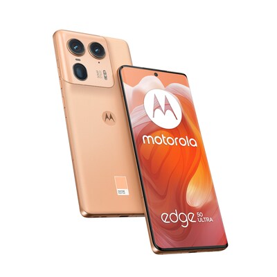 16GB  günstig Kaufen-Motorola edge50 Ultra 16GB/1TB Android 14 Smartphone Peach Fuzz. Motorola edge50 Ultra 16GB/1TB Android 14 Smartphone Peach Fuzz <![CDATA[• Farbe: Orange • 2,8 GHz Qualcomm Snapdragon 8s Gen 3 Octa-Core-Prozessor • 50 Megapixel Hauptkamera mit optis