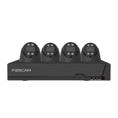satz 3 günstig Kaufen-Foscam FNA108E-B4-2T Überwachungsset mit 4 Überwachungskameras schwarz. Foscam FNA108E-B4-2T Überwachungsset mit 4 Überwachungskameras schwarz <![CDATA[• Einsatzzweck: außen • Auflösung: 8 MP (3840 x 2160) • Bewegungserkennung,