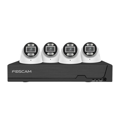 Me 1 günstig Kaufen-Foscam FNA108E-T4-2T Überwachungsset mit 4 Überwachungskameras weiß. Foscam FNA108E-T4-2T Überwachungsset mit 4 Überwachungskameras weiß <![CDATA[• Einsatzzweck: außen • Auflösung: 8 MP (3840 x 2160) • Bewegungserkenn