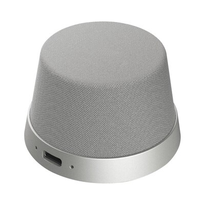 kompakte Bluetooth günstig Kaufen-4Smarts Bluetooth Lautsprecher SoundForce MagSafe, silber/grau. 4Smarts Bluetooth Lautsprecher SoundForce MagSafe, silber/grau <![CDATA[• Kompakter Bluetooth-Lautsprecher • Gewicht: 100g • Farbe: grau/silber • Klarer Klang mit ausgewogenen Bässen