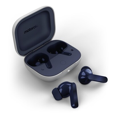 We Are günstig Kaufen-Motorola Moto Buds Starlight Blue. Motorola Moto Buds Starlight Blue <![CDATA[• True Wireless In-Ear Kopfhörer mit Active Noise Cancelling • Dual-Dynamic-Treiber • Wasserabweisendes Design (IPX4) • Dreifach-Mikrofonsystem für klare Gespräche 