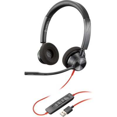 Soundstation/Stereo  günstig Kaufen-Poly Blackwire 3320 Headset for Business - USB-A Stereo. Poly Blackwire 3320 Headset for Business - USB-A Stereo <![CDATA[• Dynamic EQ-optimiert - Flexible Geräuschunterdrückung • Kompatibel mit (ab) Windows 10, macOS • USB Type-A®-Anschluss • 
