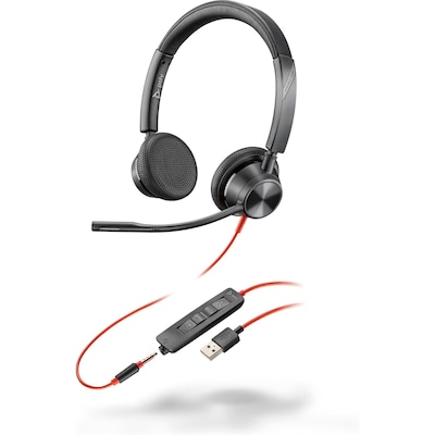 Poly Blackwire 3325 Headset for Business - USB-A - UC-zertifiziert