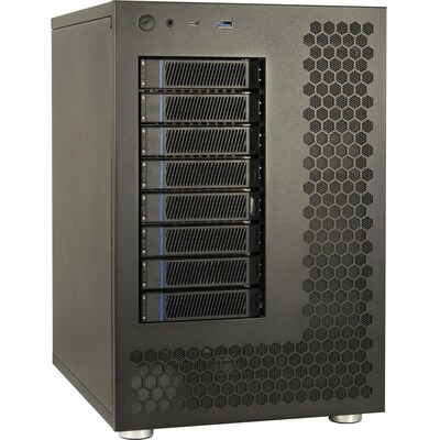 KL T günstig Kaufen-Inter-Tech NAS-8 PC Gehäuse für bis zu 8 Laufwerke (12Gb/s). Inter-Tech NAS-8 PC Gehäuse für bis zu 8 Laufwerke (12Gb/s) <![CDATA[• Kleines Standgehäuse, konzipiert für die Verwendung als NAS-System. • ITX, Micro-ATX, ATX • Mid