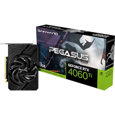 AT A günstig Kaufen-GAINWARD GeForce RTX 4060Ti Pegasus 8GB GDDR6 Grafikkarte HDMI/3xDP. GAINWARD GeForce RTX 4060Ti Pegasus 8GB GDDR6 Grafikkarte HDMI/3xDP <![CDATA[• NVIDIA GeForce RTX 4060Ti, ADA Lovelace • 8 GB GDDR6-RAM (128bit Speicherinterface) • Core/Memorytakt