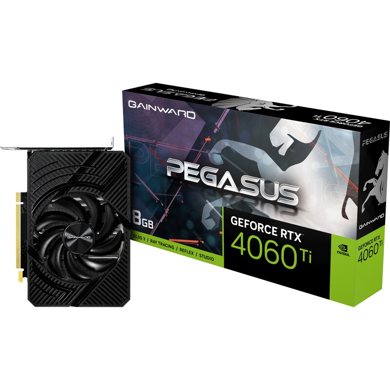 GAINWARD GeForce RTX 4060Ti Pegasus 8GB GDDR6 Grafikkarte HDMI/3xDP