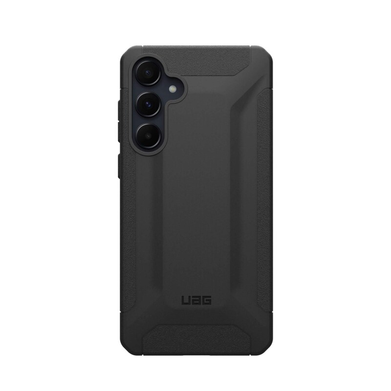 55 MS günstig Kaufen-UAG Urban Armor Gear Scout Case | Samsung Galaxy A55 5G | schwarz. UAG Urban Armor Gear Scout Case | Samsung Galaxy A55 5G | schwarz <![CDATA[• Passend für Samsung Galaxy A55 5G • harten Außenkanten schützen zuverlässig gegen Schäden bei Stürzen • Antirut