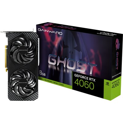 RAM Memory günstig Kaufen-GAINWARD GeForce RTX 4060 Ghost 8GB GDDR6 Grafikkarte HDMI/3xDP. GAINWARD GeForce RTX 4060 Ghost 8GB GDDR6 Grafikkarte HDMI/3xDP <![CDATA[• NVIDIA GeForce RTX 4060, ADA Lovelace • 8 GB GDDR6X-RAM (128bit Speicherinterface) • Core/Memorytakt: 1830 MH