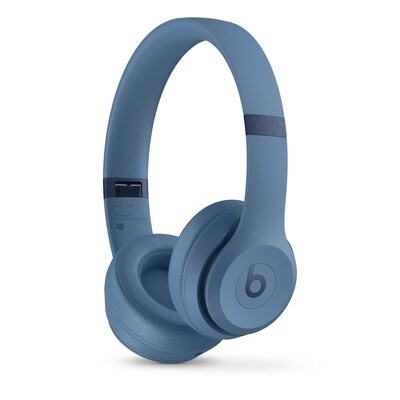 CD R günstig Kaufen-Beats Solo4 Wireless On-Ear Kopfhörer Schiefer Blau. Beats Solo4 Wireless On-Ear Kopfhörer Schiefer Blau <![CDATA[• Typ: On-Ear Kopfhörer - geschlossen • Übertragung: Bluetooth • Einsatzgebiet: Street • Farbe: Schiefer Blau • Lieferu