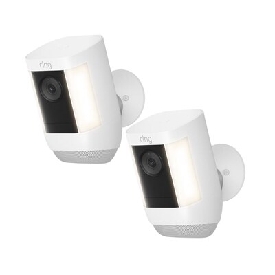 AT A günstig Kaufen-RING Spotlight Cam Pro Battery weiß • 2er Pack. RING Spotlight Cam Pro Battery weiß • 2er Pack <![CDATA[• 140°-Weitwinkel, 1080p HD-Video und Gegensprechfunktion • Benutzerdefinierbare Privatsphäre-Einstellungen • Akkubetri