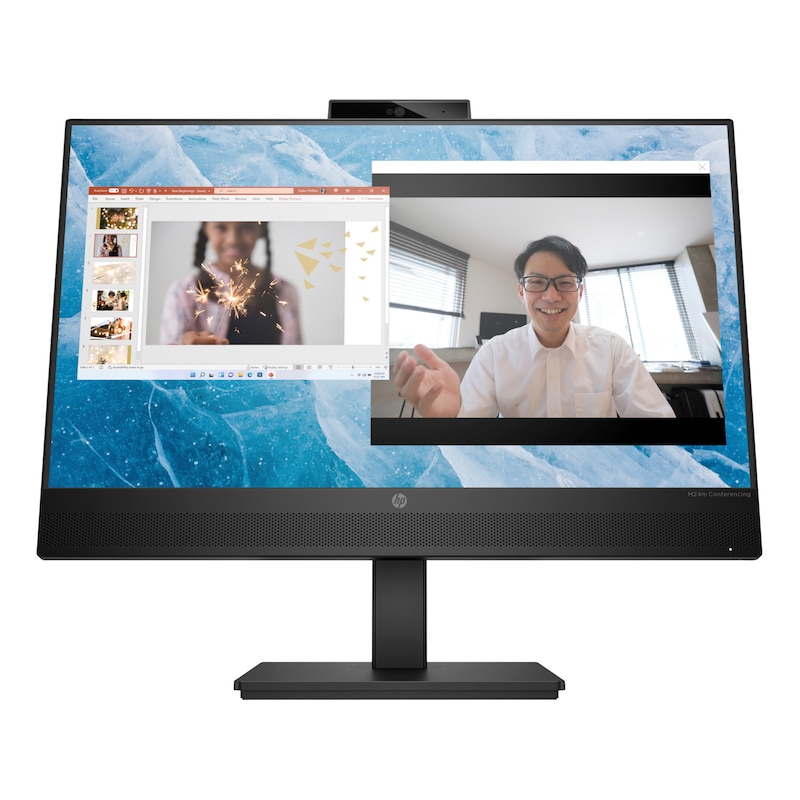 HP M24m 60,45cm (23,8") FHD IPS Konferenz-Monitor Webcam/HDMI/DP/USB-C