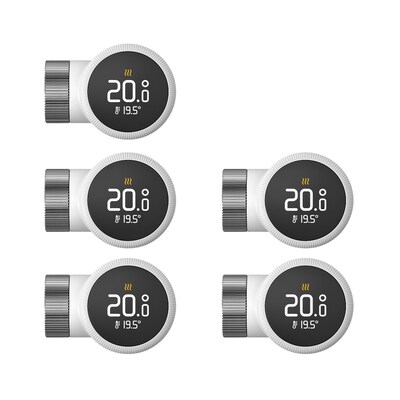 Pack Thermo günstig Kaufen-tado° X Smartes Heizkörper-Thermostat • 5er Pack. tado° X Smartes Heizkörper-Thermostat • 5er Pack <![CDATA[• durch effizientes Heizen jeden Tag Energie und Geld sparen • Temperatursteuerung in jedem Raum von überall