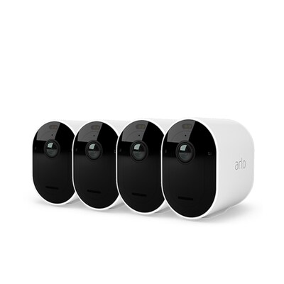 Arlo Pro 5 Überwachungskamera außen - 4er Set weiß