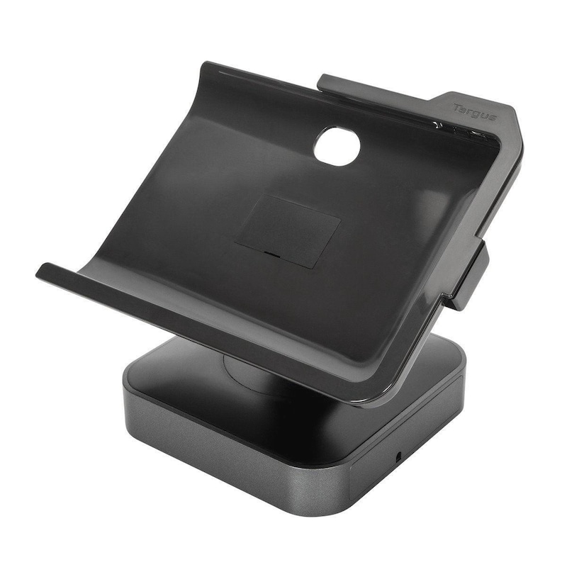 Dreh hin günstig Kaufen-Targus Gen2 TA Pro Cradle und Base. Targus Gen2 TA Pro Cradle und Base <![CDATA[• für Galaxy Tab Active Pro und Tab Active4 Pro • 350 Grad drehbar und um 90 Grad kippbar • USB-C Anschluss (Kabel inklusive) • Sicheres Scharnier verhindert das Entfernen der