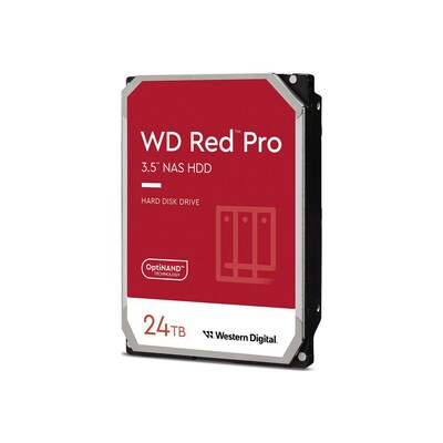 WD Red Pro WD240KFGX NAS HDD - 24 TB 7200 rpm 512 MB 3,5 Zoll SATA 6 Gbit/s CMR