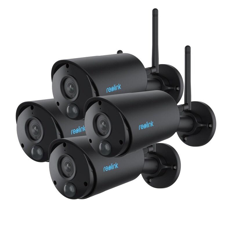 Spielkonsole,mit günstig Kaufen-Reolink Argus Series B320-B Battery-WiFi • 4er Pack. Reolink Argus Series B320-B Battery-WiFi • 4er Pack <![CDATA[• Kabellose 3 MP Full HD Bullet Außenkamera mit Akku • Unterstützt Solarbetrieb • 2,4 GHz WLAN • 2-Wege-Audio mit Lautsprecher 
