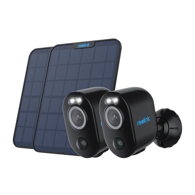 Fritz!WLAN  günstig Kaufen-Reolink Argus Series B330-B Battery-WiFi • 2er Pack + Solarpanele. Reolink Argus Series B330-B Battery-WiFi • 2er Pack + Solarpanele <![CDATA[• 5 MP Akkukamera mit Dualband-WLAN • Personen-/Fahrzeugerkennung • Super HD, 2,4/5 GHz WLAN 