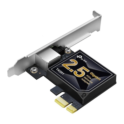 45 Adapter günstig Kaufen-TP-LINK TX201 V1 - Netzwerkadapter - PCIe 2.1 x4 Low-Profile. TP-LINK TX201 V1 - Netzwerkadapter - PCIe 2.1 x4 Low-Profile <![CDATA[• Low-Profile PCI Express 2.1 x4 - Netzwerkkarte • 100M/1G/2.5G Gigabit Ethernet -RJ45-Port • Low profile Slotblech b