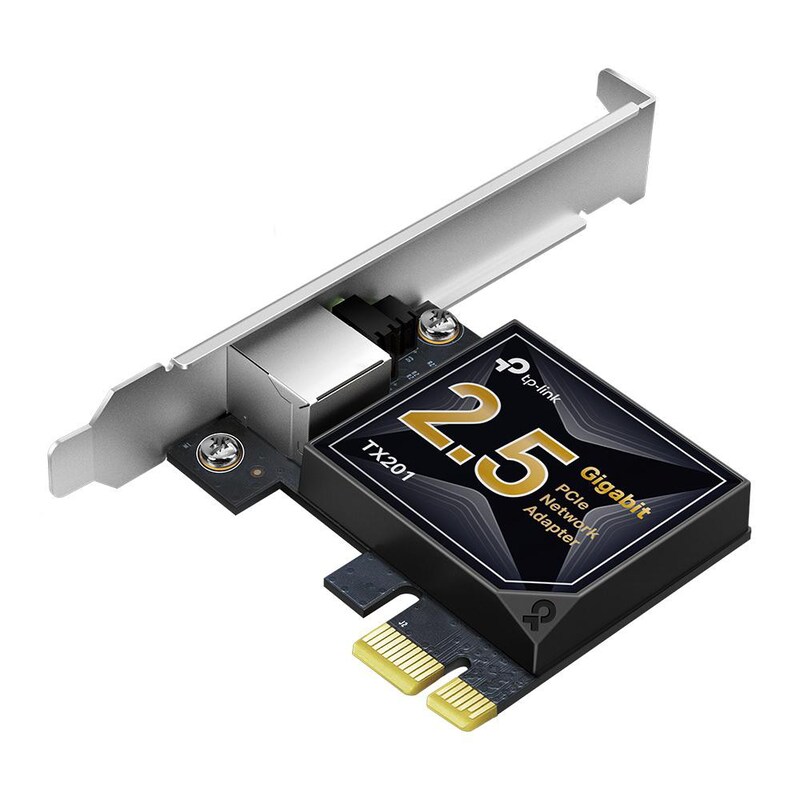 Karte Netzwerk günstig Kaufen-TP-LINK TX201 V1 - Netzwerkadapter - PCIe 2.1 x4 Low-Profile. TP-LINK TX201 V1 - Netzwerkadapter - PCIe 2.1 x4 Low-Profile <![CDATA[• Low-Profile PCI Express 2.1 x4 - Netzwerkkarte • 100M/1G/2.5G Gigabit Ethernet -RJ45-Port • Low profile Slotblech beilieg