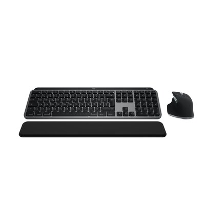 Logitech MX Keys S Combo for Mac, Space Grey - MX Master 3S, MX Keys S, MX Palm Rest, DE-Layout