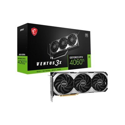 Core günstig Kaufen-MSI GeForce RTX 4060Ti Ventus 3X E OC 8GB GDDR6 Gaming Grafikkarte 3xDP/HDMI. MSI GeForce RTX 4060Ti Ventus 3X E OC 8GB GDDR6 Gaming Grafikkarte 3xDP/HDMI <![CDATA[• NVIDIA GeForce RTX 4060 Ti • 8 GB GDDR6X-RAM (128 bit Speicherinterface) • Core/Mem